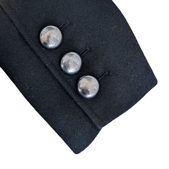 TART COLLECTIONS Vintage Military Style Jacket Coat Size XS Nieman Marcus - Picture 5 of 8